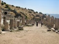 Ruins of the ancient city Ephes Royalty Free Stock Photo